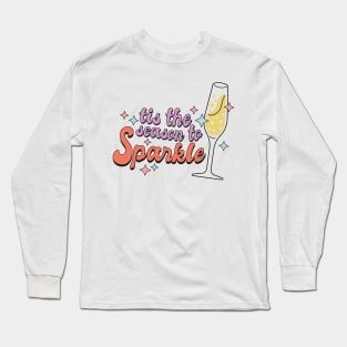 This the season to sparkle  funny 2023 new year christmas gift idea Long Sleeve T-Shirt